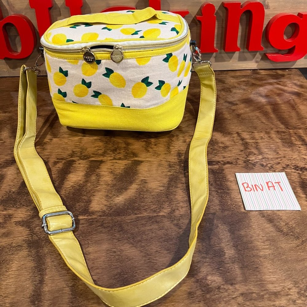 Dabney Lee Lemon Cosmetic Case Purse